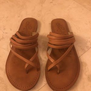 Sandals leather